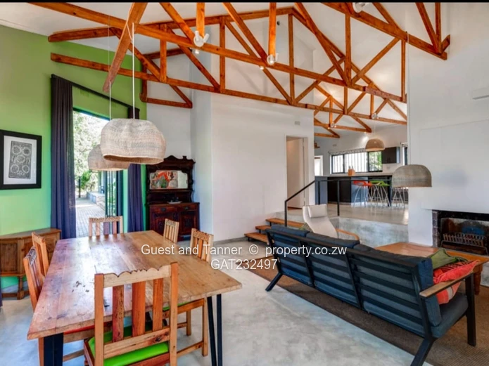 Luxury Safari-Style 4-Bedroom House with Cottage, Pool, Borehole, and Smart Home Features for Sale