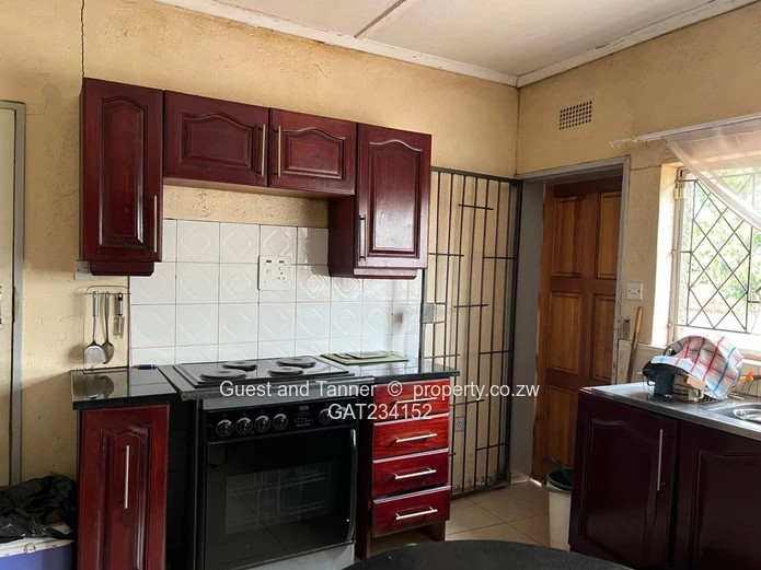 3-bedroomed house with a 2-bedroomed cottage for sale in Newton West, Bulawayo