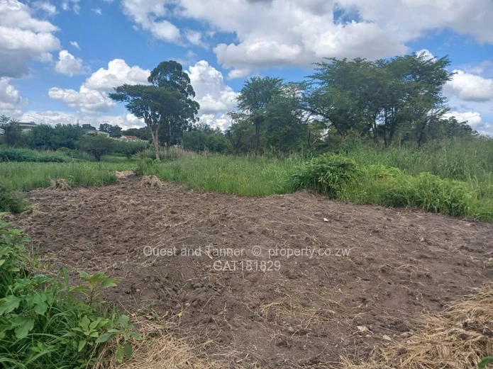 Prime Commercial Land for Sale in Waterfalls, Harare South 