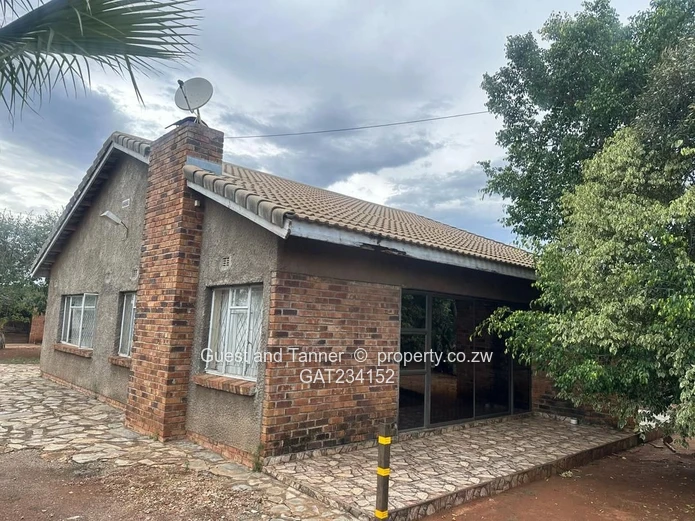 3-bedroomed house with a 2-bedroomed cottage for sale in Newton West, Bulawayo
