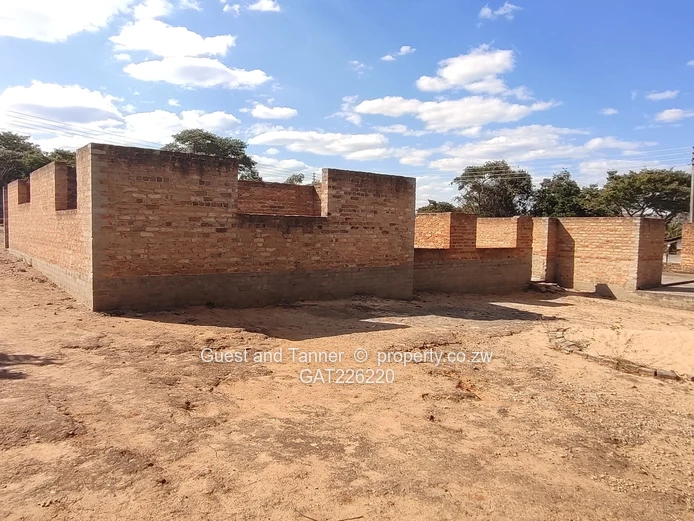Incomplete 4-Bedroom House For Sale in Ruzawi Park Marondera