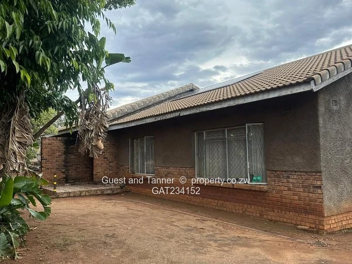 3-bedroomed house with a 2-bedroomed cottage for sale in Newton West, Bulawayo