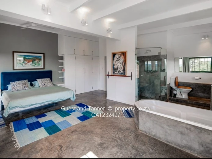 Luxury Safari-Style 4-Bedroom House with Cottage, Pool, Borehole, and Smart Home Features for Sale